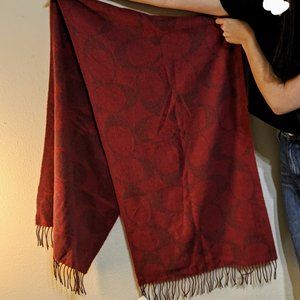 Red Coach Scarf